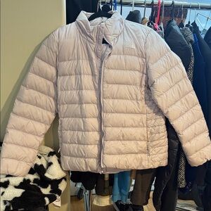 The North Face Light Purple Puffer Jacket